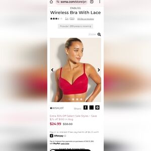 White House Black Market Bralette